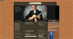 Desktop Screenshot of lehmannstrings.com