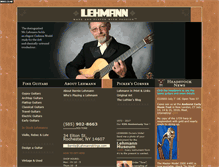 Tablet Screenshot of lehmannstrings.com